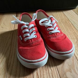 Toddler Vans size 9